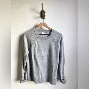 J. Crew Gray Crewneck Sweater